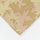 警告ホワイトテールモード フリースブランケット (角)