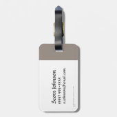 警告ムービーアイコン ラゲッジタグ (裏面縦)