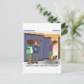 警告ラベル ポストカード (スタンド正面)