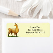 警告ラマのカスタマイズ可能なラベル ラベル (インサイチュ)