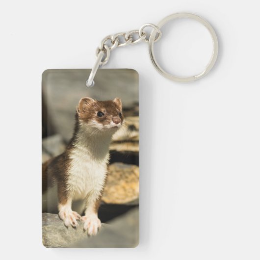 警告ワイゼル キーホルダー (裏面)