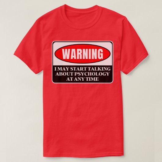 警告心理学2 Tシャツ (デザイン正面)