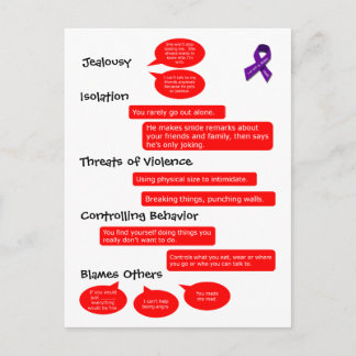 警告標識カード ポストカード