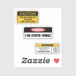 警告標識ステッカーII シール