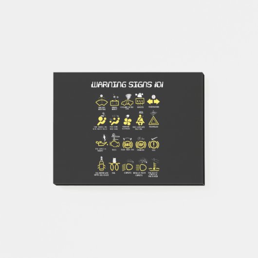 警告標識101 ポストイット (正面)