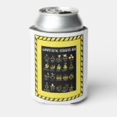 警告標識101 缶クーラー (缶裏面)