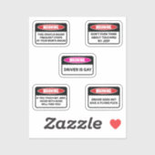 警告標識3シール シール (シート)