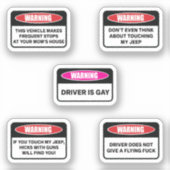 警告標識3シール シール (正面)