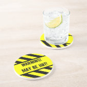 警告標識、ホット コースター (側面)