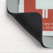 警告標識 マウスパッド (コーナー)