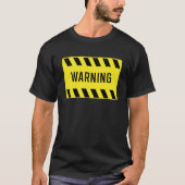 警告標識 Tシャツ (正面)