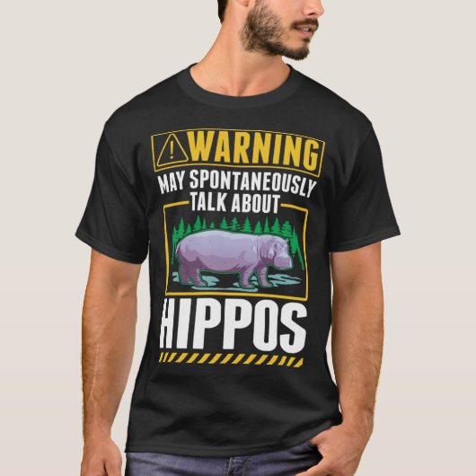 警告海馬1 Tシャツ (正面)