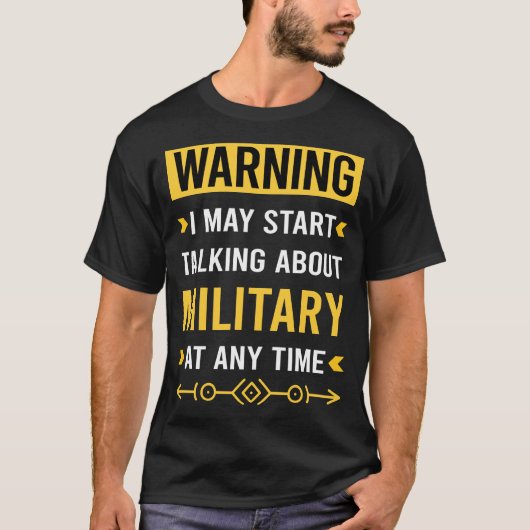 警告軍隊 Tシャツ (正面)