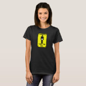 警告: おねしょします Tシャツ (正面フル)