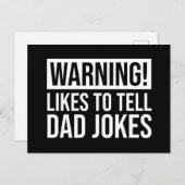 警告!お父さんネタが好きです ポストカード (正面/裏面)