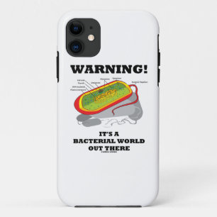 警告! それはそこに細菌の世界です iPhone 11 ケース