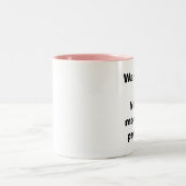 警告: ない朝人のマグ ツートーンマグカップ (中央)