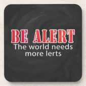 警告 コースター (正面)