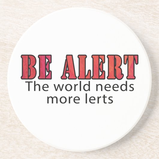 警告 コースター (正面)