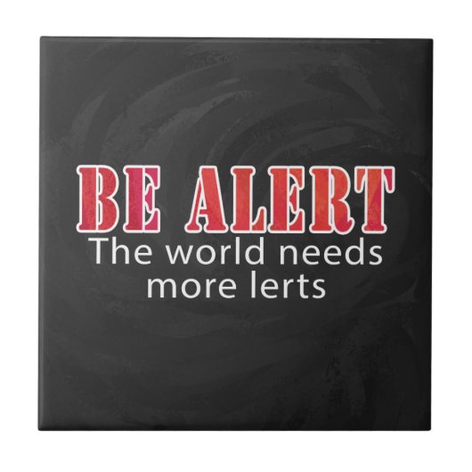 警告 タイル (正面)