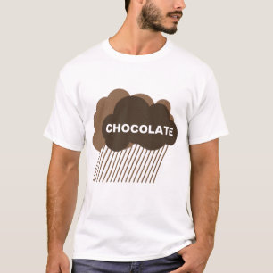 警告: チョコレート雨 Tシャツ