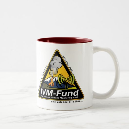 警告! ツートーンマグカップ (右)