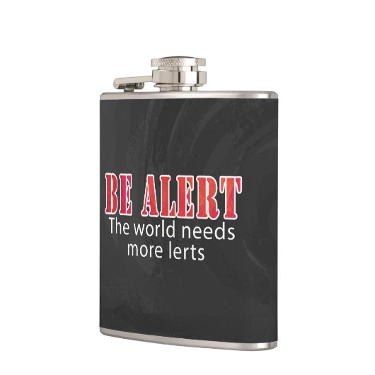 警告 フラスク (左)