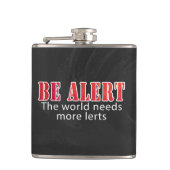 警告 フラスク (正面)