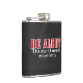 警告 フラスク (右)