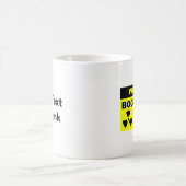 警告: ボゴン・フラックス コーヒーマグカップ (中央)
