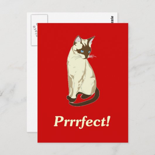 警告！ ポストカード (正面/裏面)