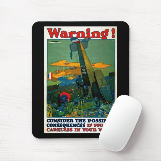警告! マウスパッド (マウス)