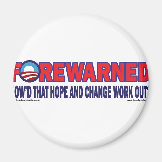 警告 –  マグネット (正面)