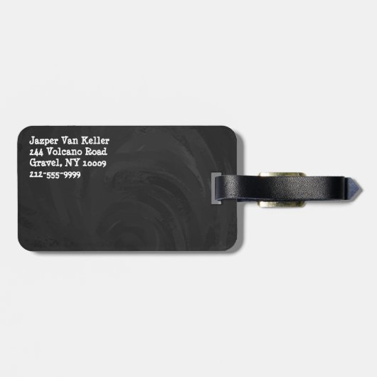 警告 ラゲッジタグ (裏面横)