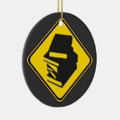 警告:予約を前に! セラミックオーナメント (右)