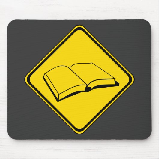 警告：予約を前に！ マウスパッド (正面)