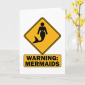 警告: 人魚 カード (黄色い花)