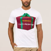 警告: 大きいパッケージのTシャツ Tシャツ (正面)