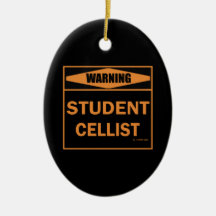 警告! 学生のチェロ奏者!