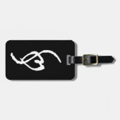 警告: 汚れた本を含むよろしいです ラゲッジタグ (正面横)