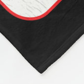 警告: 私、馬鹿なことします - 皮肉屋のためのスタッフィード・テーマ フリースブランケット (角)