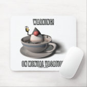 警告! 精神休暇(ジャワ公爵コーヒーカップ) マウスパッド (マウス)