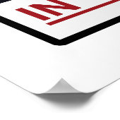 警告！花嫁が独身最後の夜を過ご中！ ポスター (角)