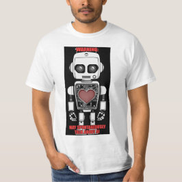 警告:AIについて話す可能性があります Men's White Tシャツ