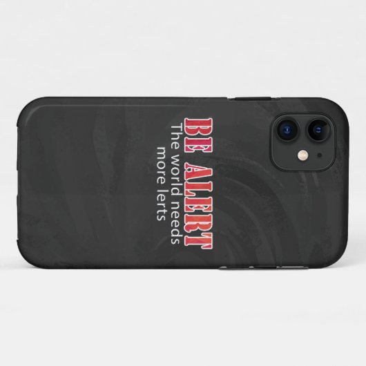 警告 Case-Mate iPhoneケース (裏面(横))