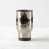 警告: Cthulhu (イギリス)の再使用可能なコーヒー・マグ トラベルマグ (中央)