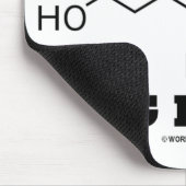 警告! MSGの内部(化学分子) マウスパッド (コーナー)