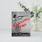 警告:PMS ポストカード (スタンド正面)