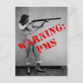 警告:PMS ポストカード (正面)