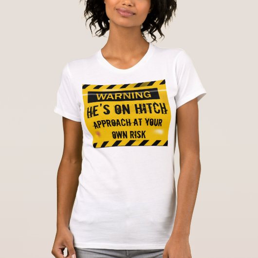 警告 Tシャツ (正面)